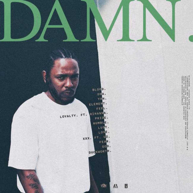 Listen To Kendrick Lamar's new album DAMN