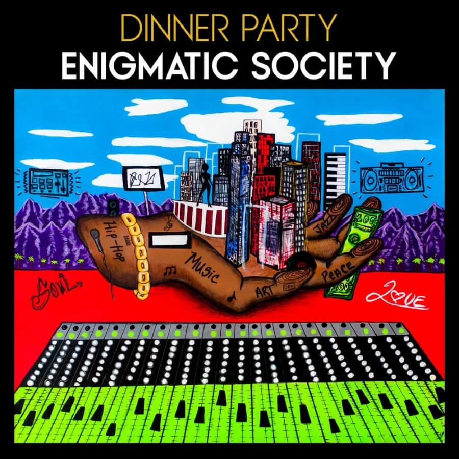 dinner party enigmatic society artwork 2023 album best