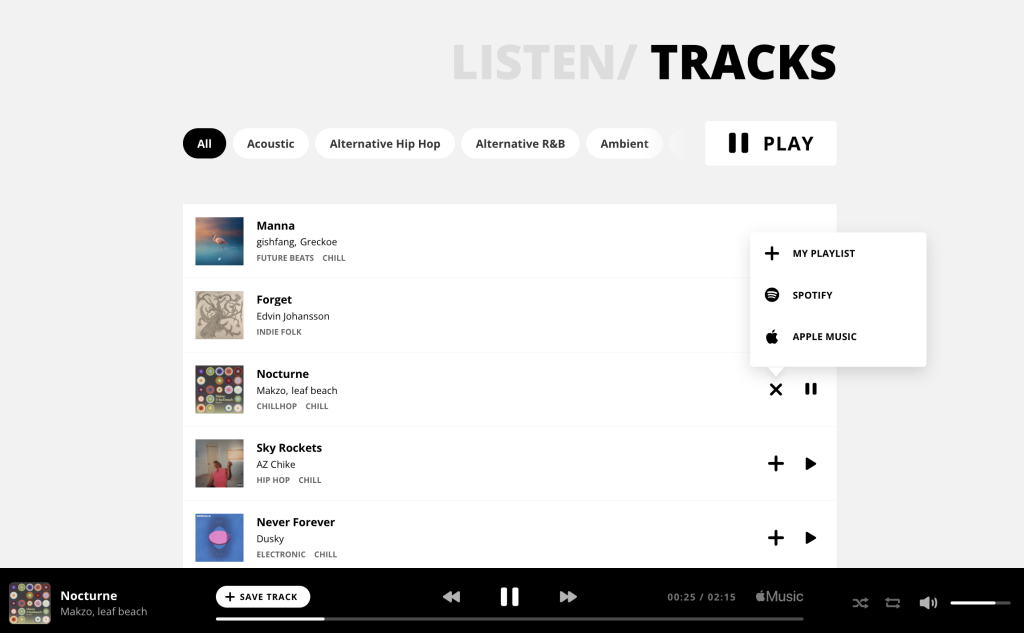 stereofox new player music