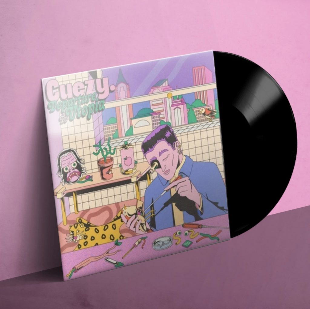 cuezy departure to utopia vinyl record