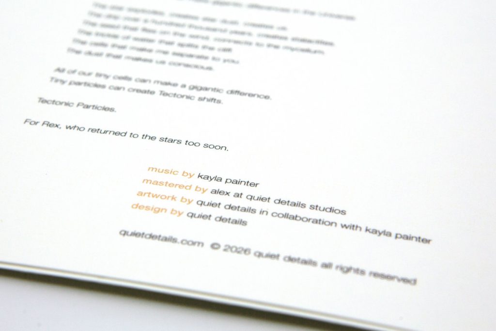 kayla painter tectonic particles cd album review